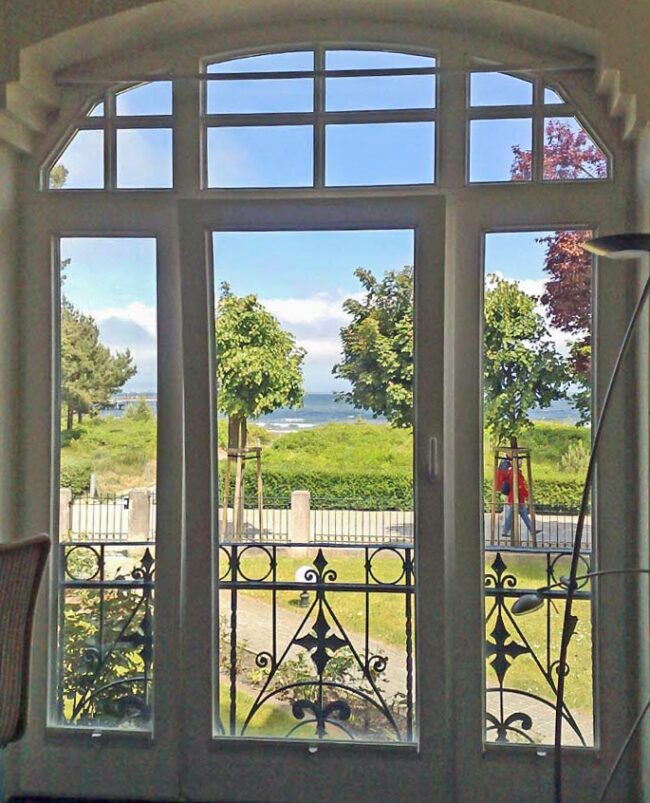Exklusive Ferienwohnung Goldfisch - Villa Glückspilz direkt am Strand Binz