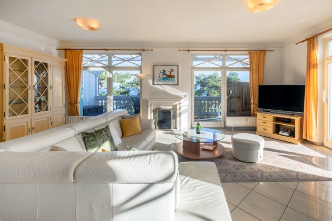 Ferienwohnung Penthouse in der Villa Strandburg